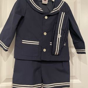Baby’s 24M Easter Nautical Romper w Jacket